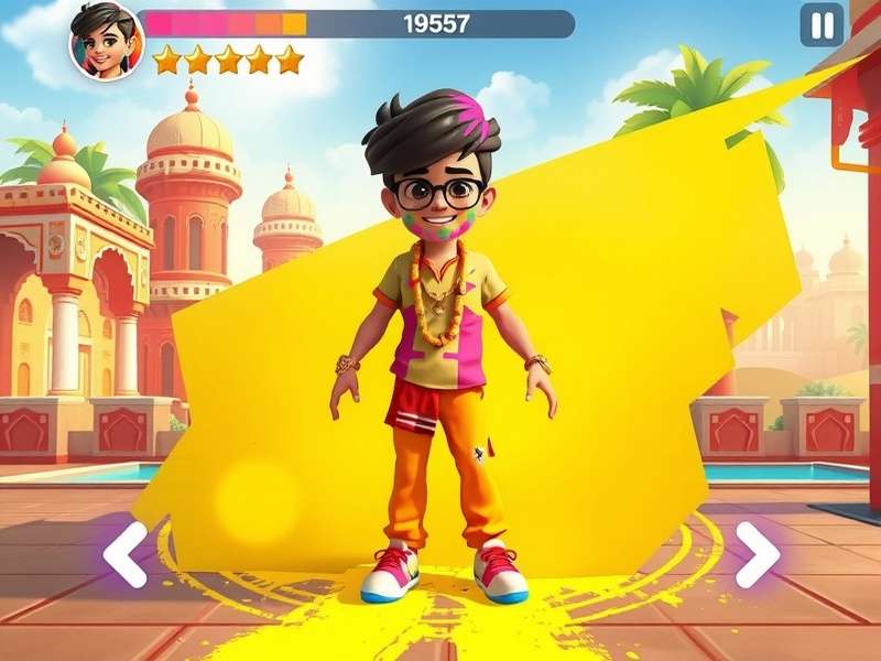 Holi Color Party celebration event in India